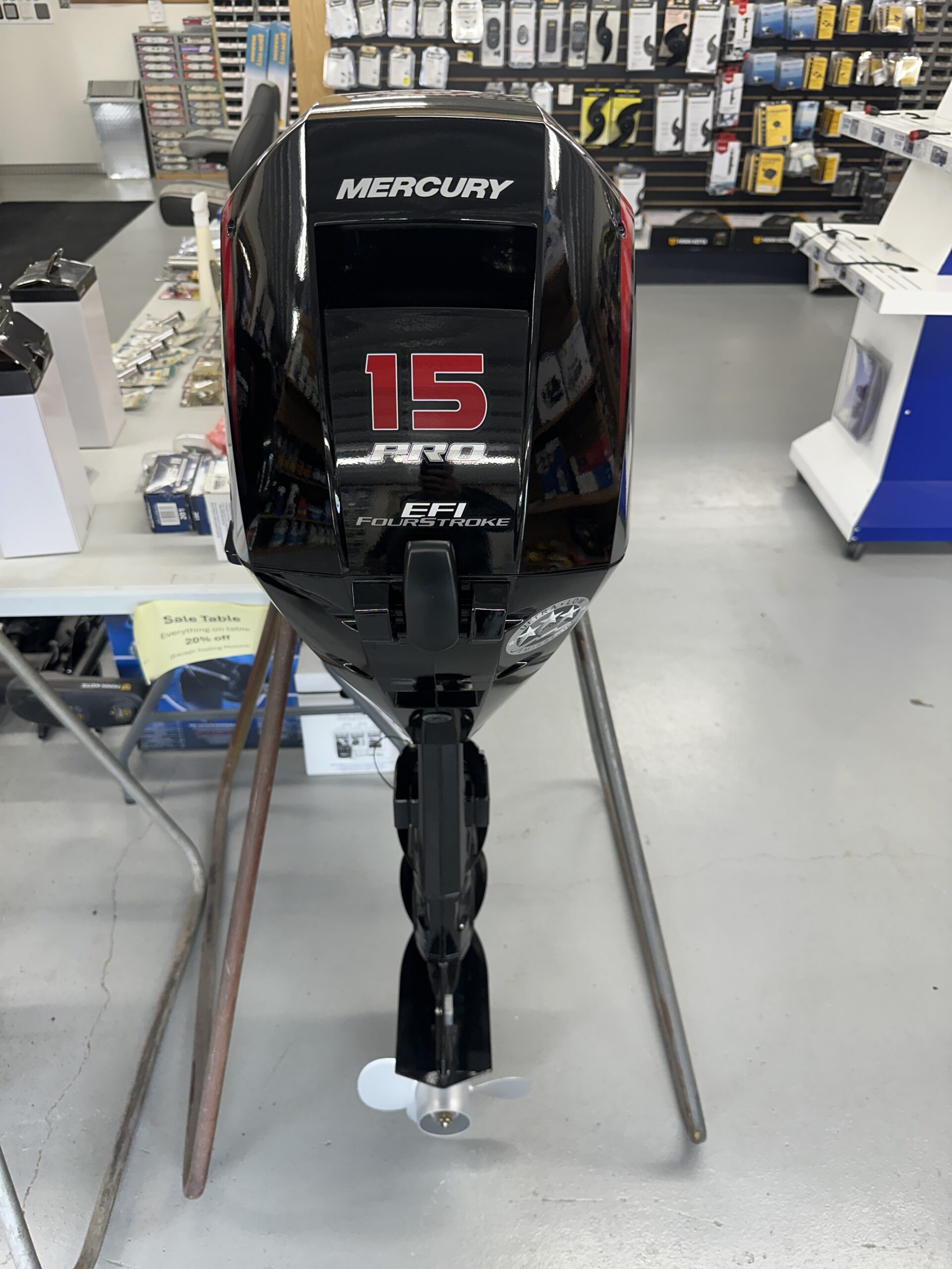 2026 MERCURY 15HP PRO KICKER EFI